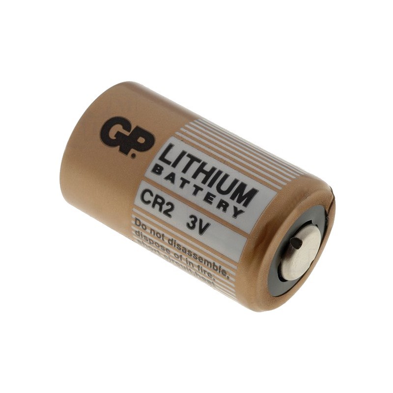 Pile lithium CR123A pour détecteur de mouvement et porte garage